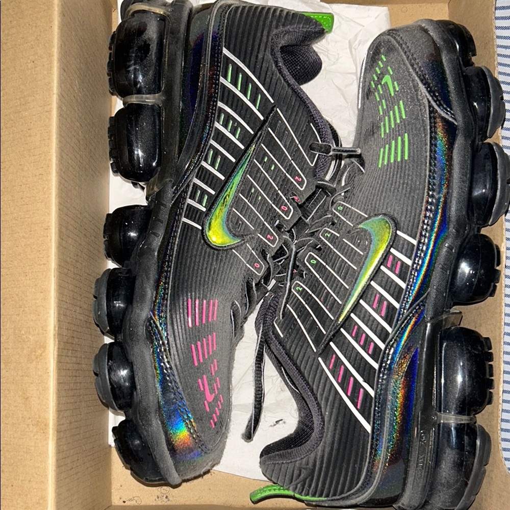 Nike Black with Neon Accents Sneakers